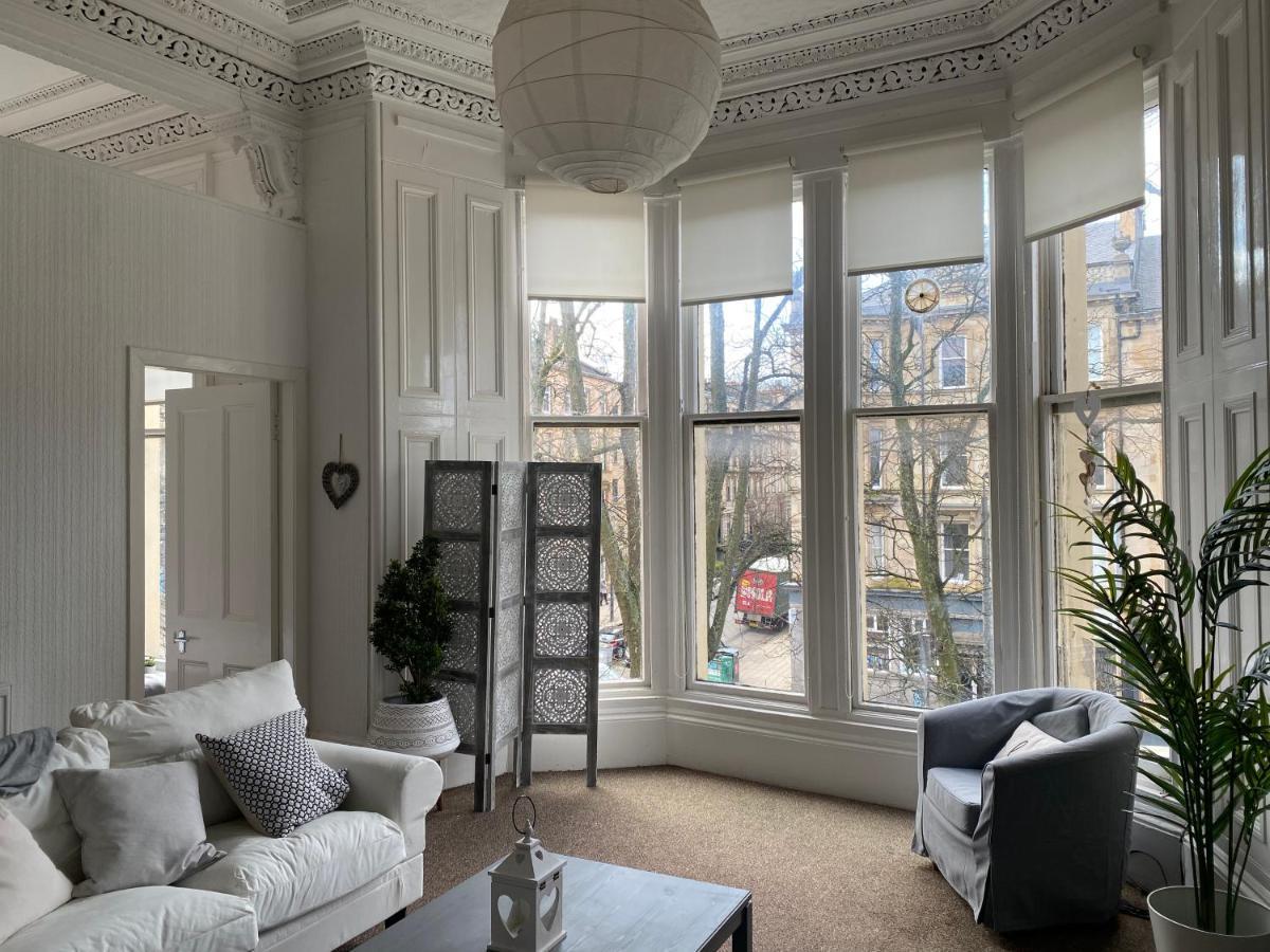 Captivating Apartment In Glasgow Westend Uk Exteriör bild